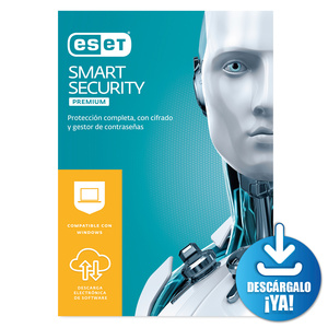 Antivirus Descargable ESET Smart Security Premium / 1 año / 6 dispositivos