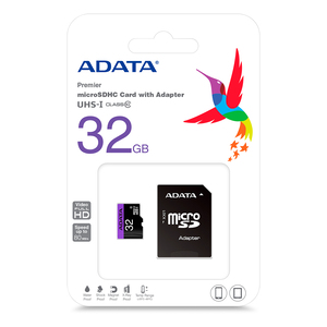 Memoria Micro SD con Adaptador Adata Premier Clase 10 / SDXC / 32 gb 