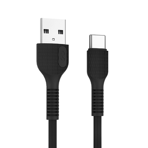 Cable USB a Tipo C Miccell VQ D88 / 1 m / Negro