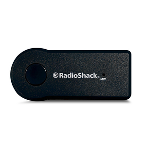 Transmisor Bluetooth Inalámbrico para Auto RadioShack / Negro  