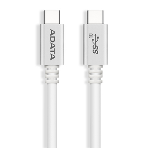 Cable USB Tipo C a USB Tipo C Adata / 1 m / Plata