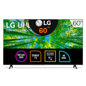 Pantalla LG Smart TV 60UQ8000PSB 60 pulg. AI ThinQ 4K UHD