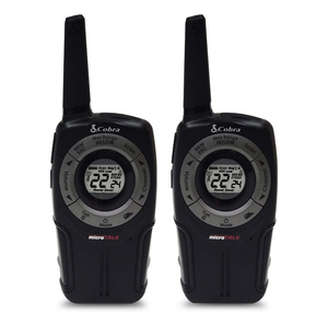 Radios de Dos Vías Cobra PR562BLT / 22 canales / 32 millas / Negro / 2 piezas