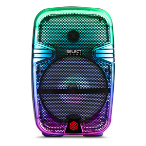 Bafle con Luces Led Select Sound BT1609 / 8 pulgadas / Bluetooth