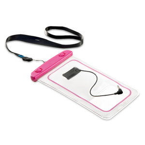 Funda Impermeable Universal para Celular Iwave Rosa