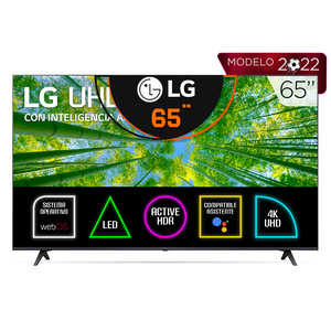 Pantalla LG Smart TV 65UQ8000PSB 65 pulg. AI ThinQ 4K UHD