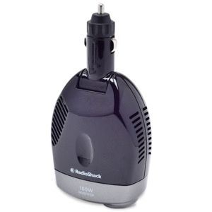 Inversor de Corriente RadioShack 2200084 / 150 W / Negro