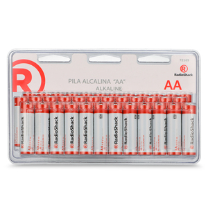 Pilas Alcalinas AA RadioShack 36 piezas