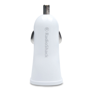 Cargador para Auto RadioShack Smart IC / Blanco / 2 USB