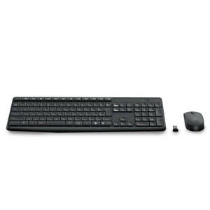 Teclado y Mouse Inalámbrico Logitech MK235 / Negro