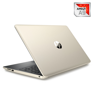 Laptop Hp 15-DB0094LA / 15.6 Plg. / AMD A9 / HD 1tb / RAM 4gb / Oro