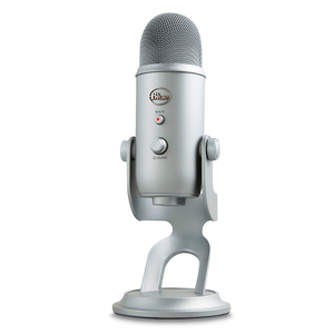 Micrófono Profesional Blue Yeti / Plata / USB