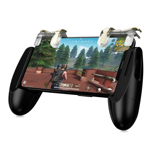 Soporte Tipo Control de Videojuegos para Celular PUBG Mobile Trigger MT 201 / Negro