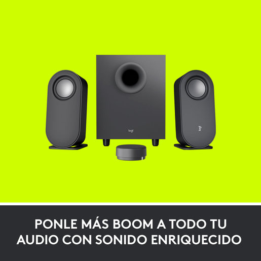 Bocinas Multimedia Bluetooth 2.1 Logitech Z407 / Negro