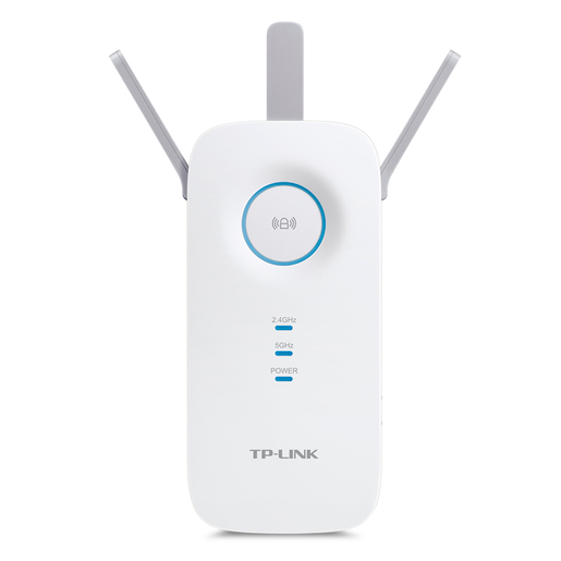 Extensor de Rango WiFi TP Link RE450 / 450 1300 Mbps / 2.4 y 5 GHz / Blanco