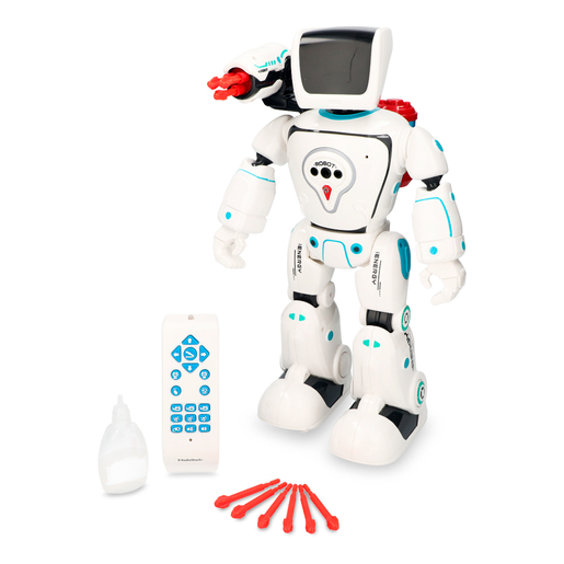 Robot a Control Remoto para Niños RadioShack / Hidroeléctrico / Blanco