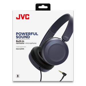 Audífonos JVC HA S31M / On ear / Azul