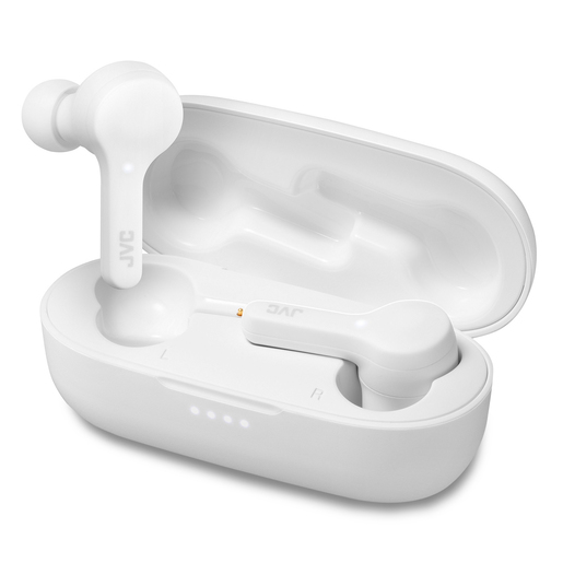 Audífonos Bluetooth JVC Gumy HA A7T True Wireless / In ear / Blanco