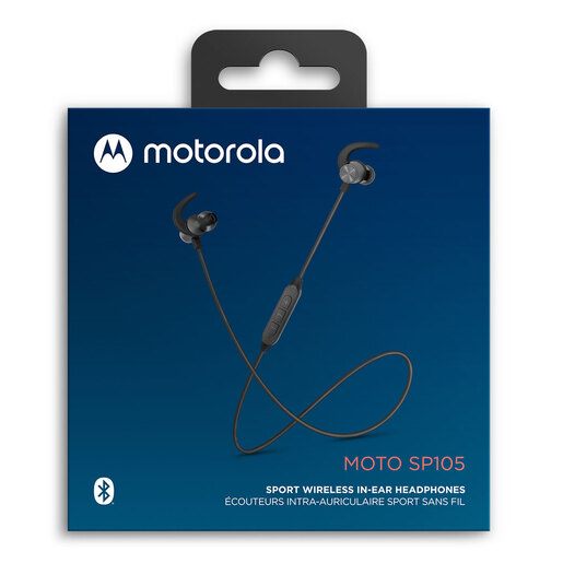  Audífonos Bluetooth Deportivos Motorola Moto SP 105 / In ear / Negro