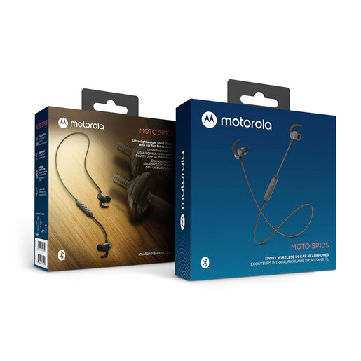  Audífonos Bluetooth Deportivos Motorola Moto SP 105 / In ear / Negro