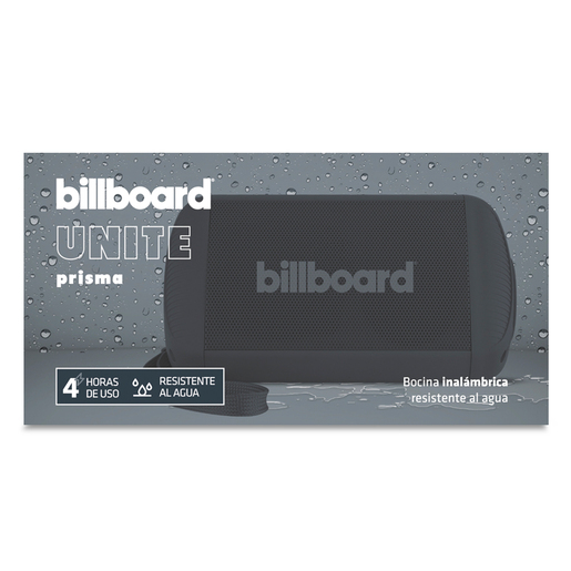 Bocina Bluetooth Billboard Unite Prisma / Gris