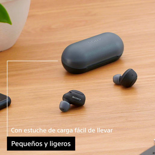 Audífonos Bluetooth Sony WF C500 True Wireless / In ear / Negro