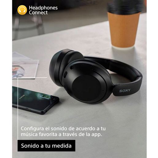 Audífonos Bluetooth Sony WH XB910N / On ear / Negro