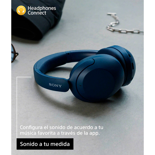 Audífonos Bluetooth Sony WH-XB910N / On ear / Azul