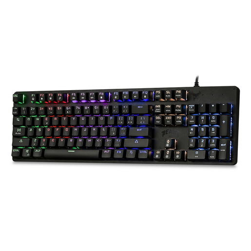 Teclado Gamer Alámbrico STF Abysmal Armor / Negro / USB