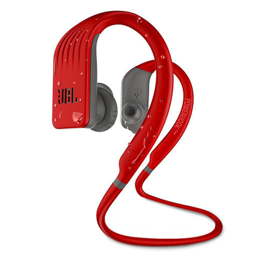 Audífonos Bluetooth Deportivos JBL Endurance Jump / In ear / Rojo con gris