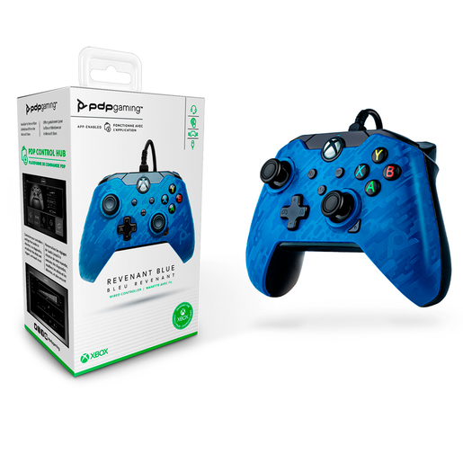 Control Alámbrico PDP Gaming Revenant Blue / Xbox Series X / Azul