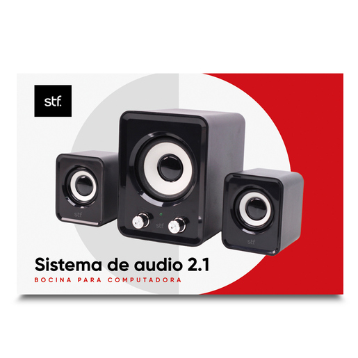 Bocinas Multimedia Alámbricas STF S58013 / Negro