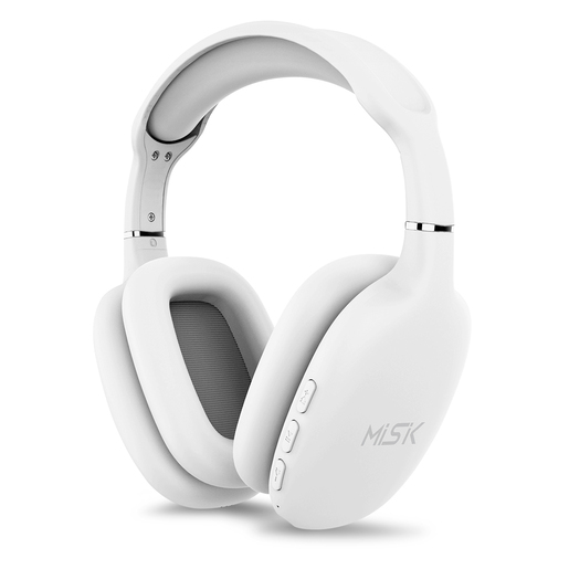 Audífonos Inalámbricos Bluetooth Misik BT MH624 / On ear / Blanco 