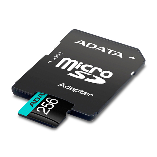 Memoria Micro SD con Adaptador Adata Premier Pro Clase 10 / SDXC / 256 gb 