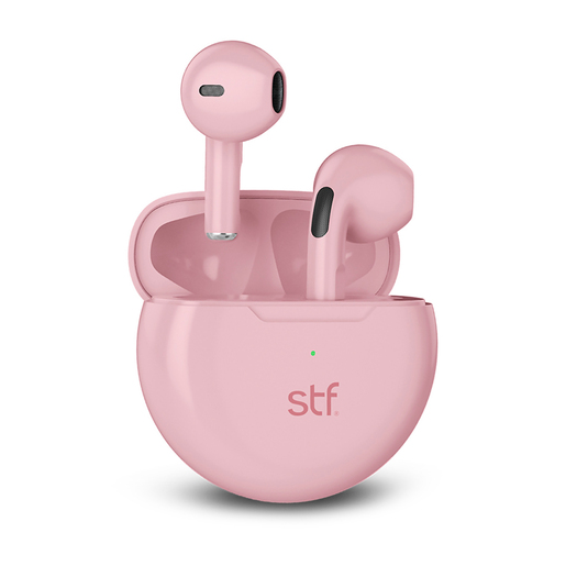 Audífonos  Inalámbricos Bluetooth STF Forte E16109 / TWS / In Ear / Rosa 