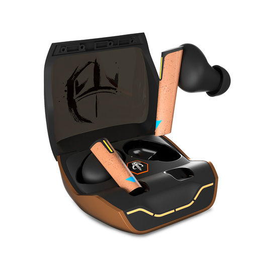 Audífonos Gamer Inalámbricos Primus Mandalorian True Wireless / In Ear / Café con negro 