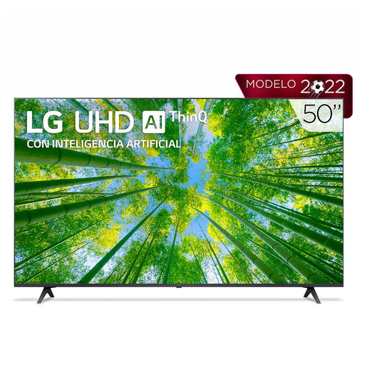 Pantalla LG Smart TV 50UQ8000PSB 50 pulg. AI ThinQ 4K UHD