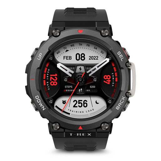 Smartwatch Amazfit T- Rex 2 / Bluetooth / 10 ATM / Negro