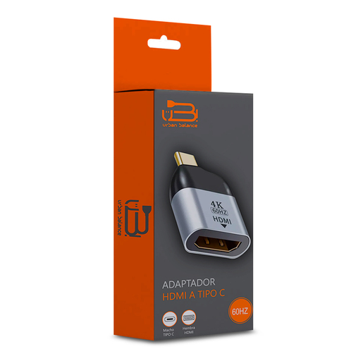 Adaptador HDMI 2.0 a USB Tipo C UB / Soporte Plug y Play