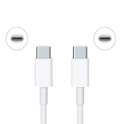 Cable USB C a C Xiaomi / 1.5 m / Plástico / Blanco