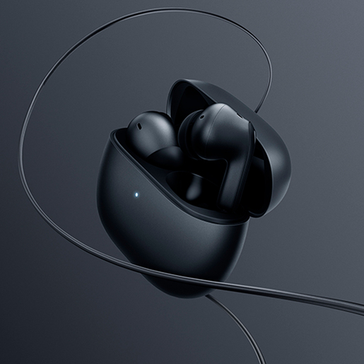 Audífonos Bluetooth Xiaomi Buds 4 Pro In ear Negro