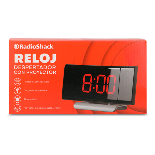 Reloj Despertador con Proyector S750 RadioShack