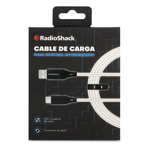 Cable para Cargar Control de Videojuegos PS5 Radioshack USB C 2.75 m