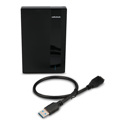 Disco Duro Externo Radioshack / 1 tb / USB 3.0 / Negro