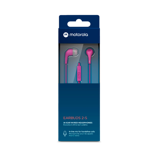 Audífonos Earbuds 2 Motorola Rosa