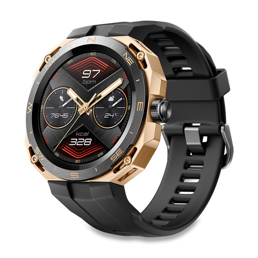 Smartwatch Huawei GT Cyber 1.32 pulg Negro con Dorado