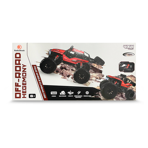 Carro de Control Remoto Monster Off Road RadioShack Rojo