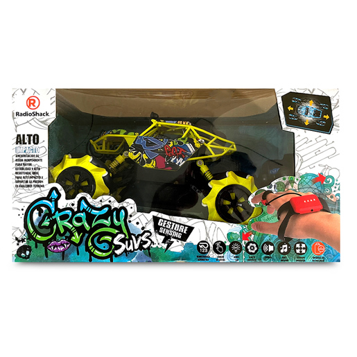 Carro de Control Remoto Speed Buggy Dance RadioShack Amarillo