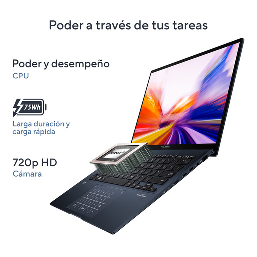 Laptop Asus Zenbook 14 Oled 14 pulg. Intel Core i5 512gb SSD 16gb RAM