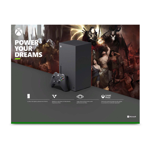 Bundle Consola Xbox Series X Diablo IV 1tb SSD Negro